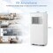 Costway 6000 BTU (10000 BTU ASHRAE) Portable Air Conditioner 3-in-1 AC Unit With Cool Dehum Fan Sleep Mode